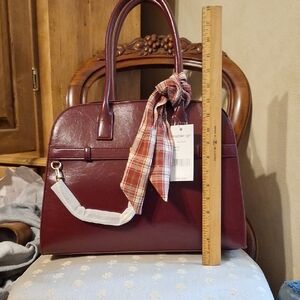 Burgundy Handbag